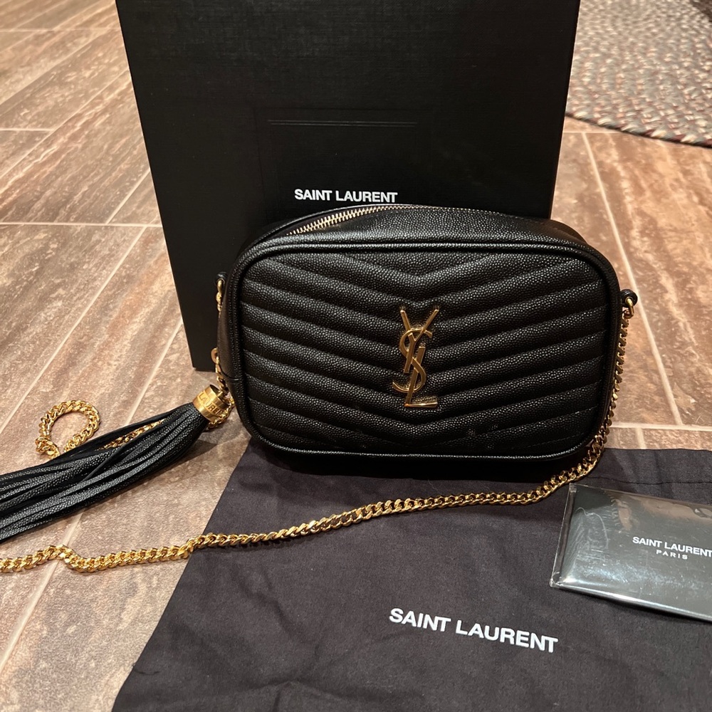 YSL mini Lou camera bag